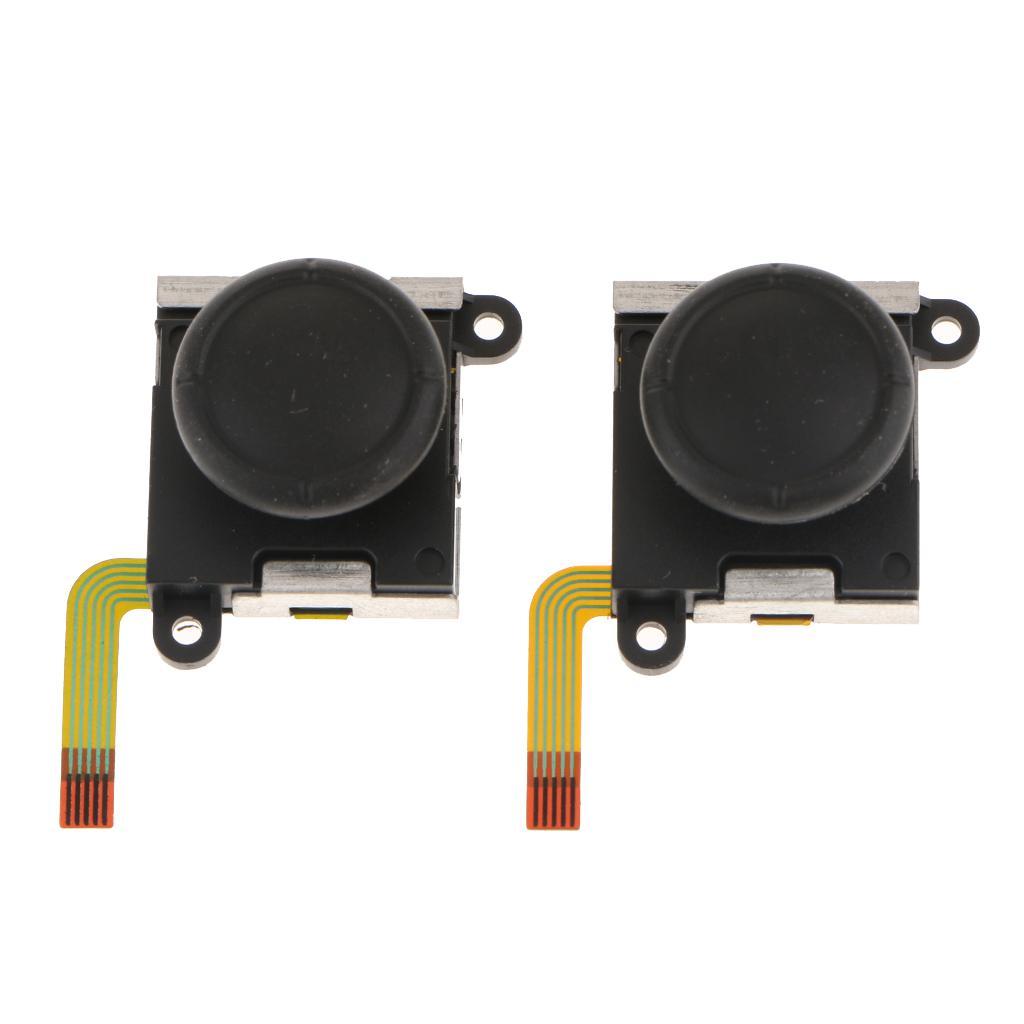 2x 3D L/R Joystick Analog Stick for Nintendo Switch Joy-con + Screwdriver