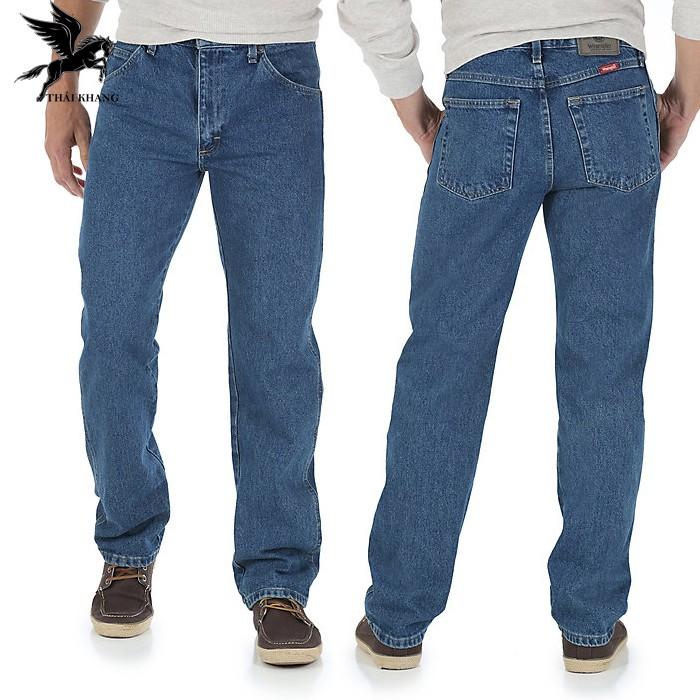 Hình ảnh quần jean nam big size 90kg co giãn hàng đẹp form xuất khẩu