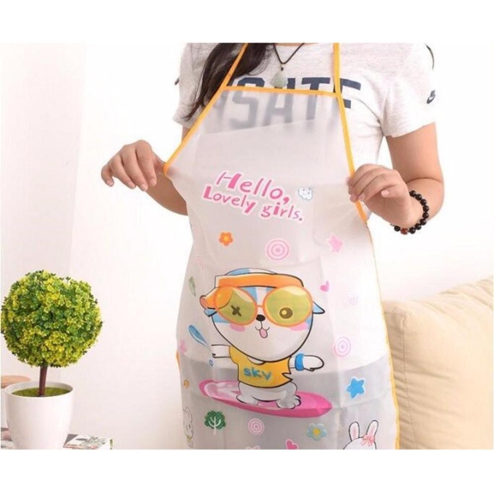 Tạp dề chống thấm cực xinh