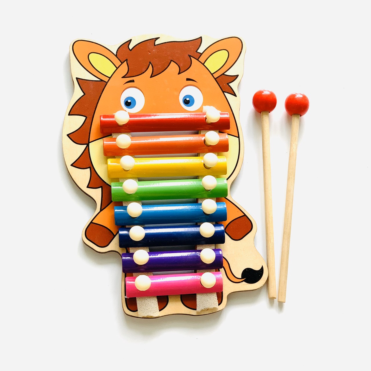 Đồ chơi gỗ- Đàn Gõ Xylophone 8 Thanh hình thú cho bé  - Giúp Phát Triển Năng Khiếu- mẫu ngẫu nhiên  MK00136