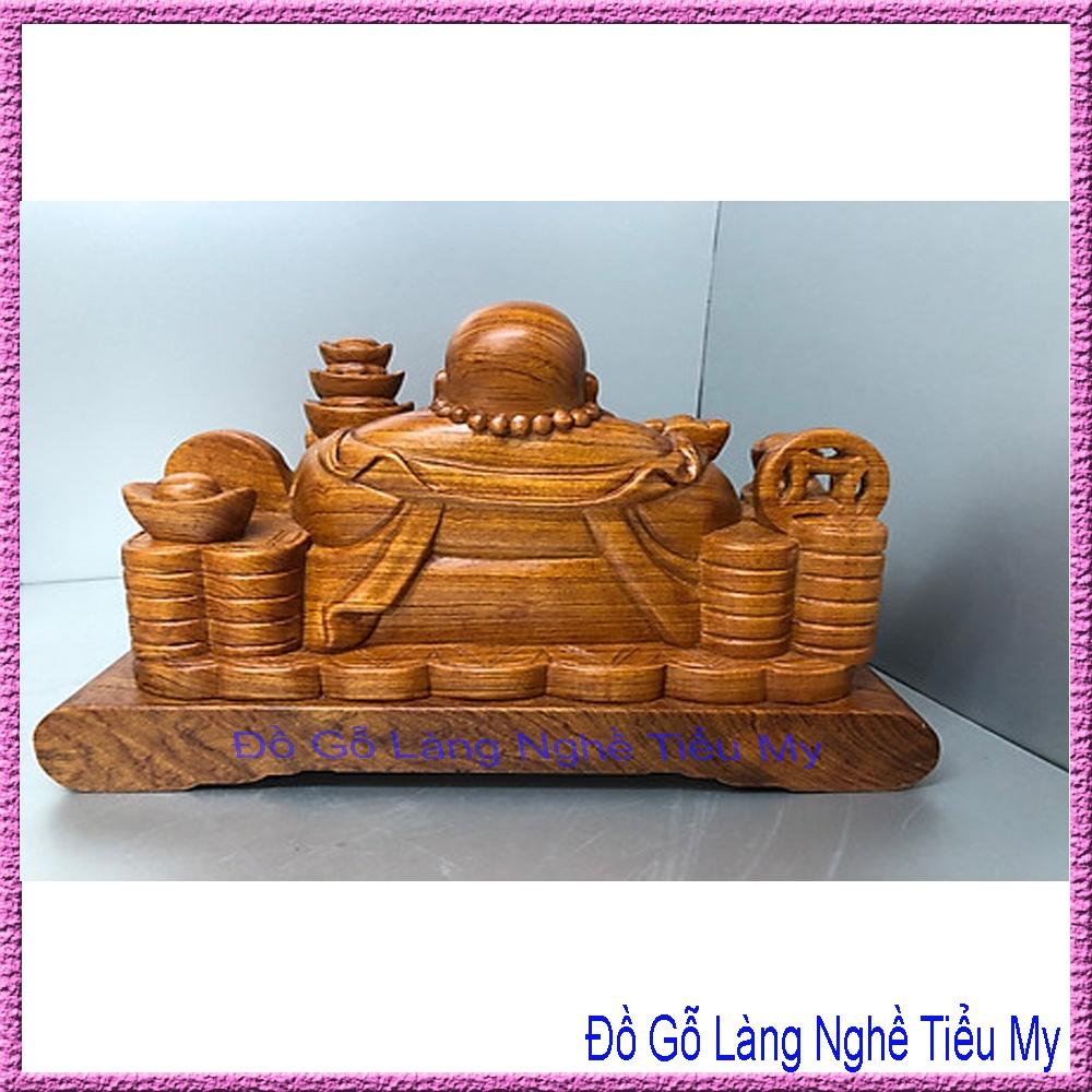 Tượng Di Lặc gỗ hương vạn sự như ý