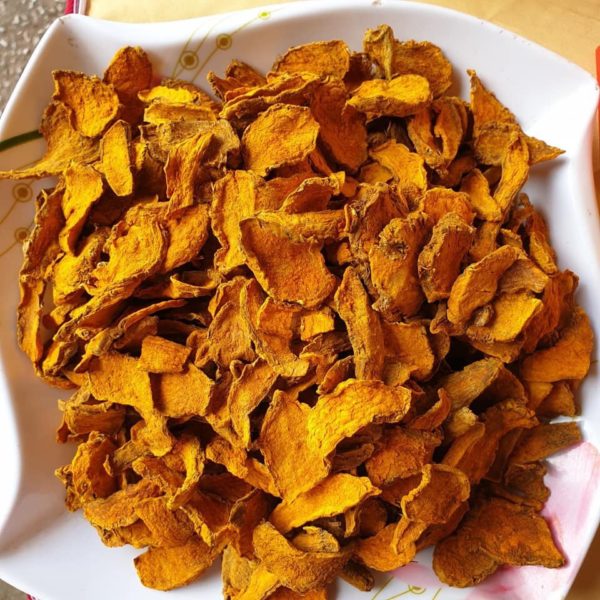 Củ Nghệ Vàng khô sắt lát gói 1kg