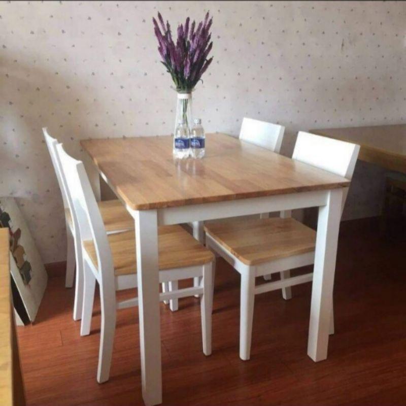 Bộ bàn ăn Cherry 4 ghế