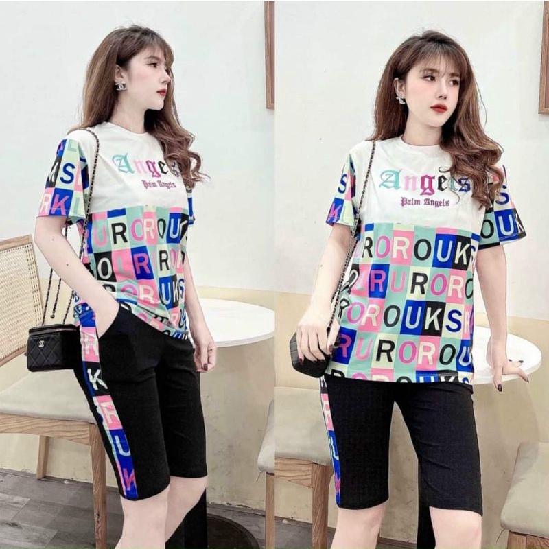 BỘ ĐỒ LỬNG 3D THÊU CHỮ SIÊU HÓT