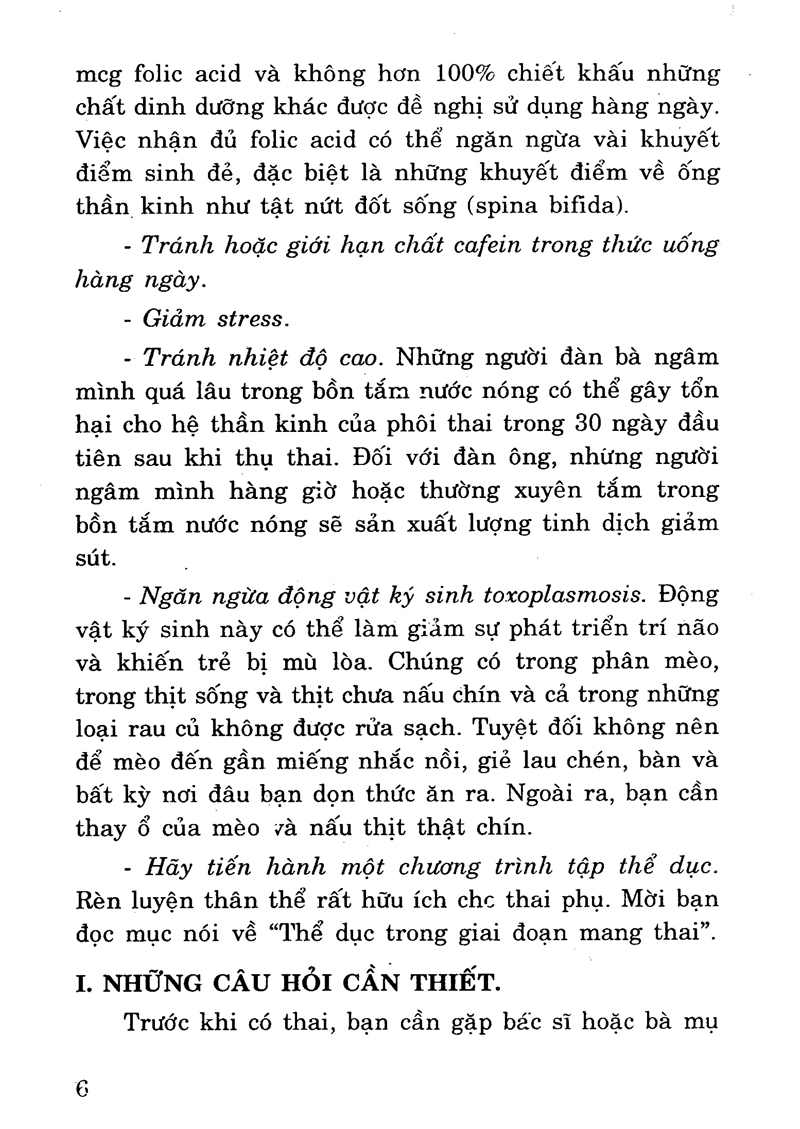 Bách Khoa Tri Thức Thai Sản - Mang Thai Và Những Điều Cần Biết _VT