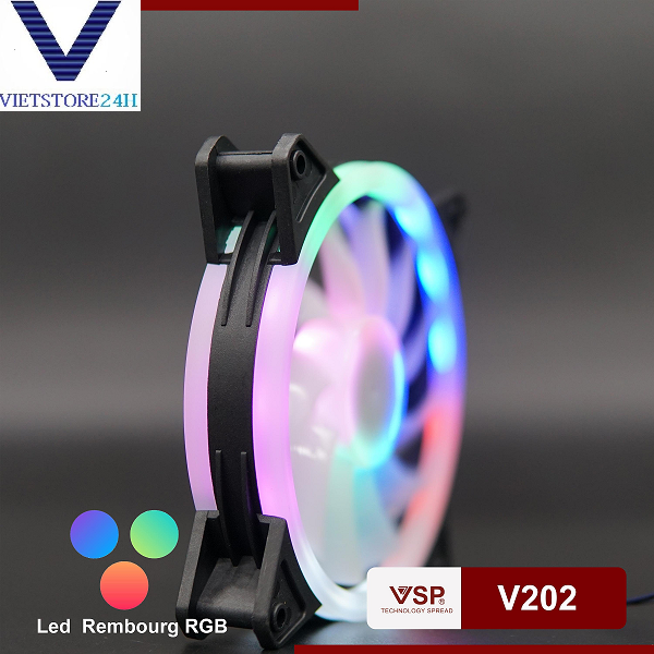 Fan V202 LED 2 Mặt - Hàng chính hãng