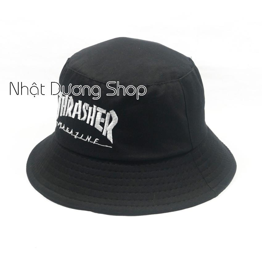 Nón bucket 1 mặt, mũ tai bèo vành nhỏ - Chất liệu cotton thoáng mát phù hợp cả nam và nữ.