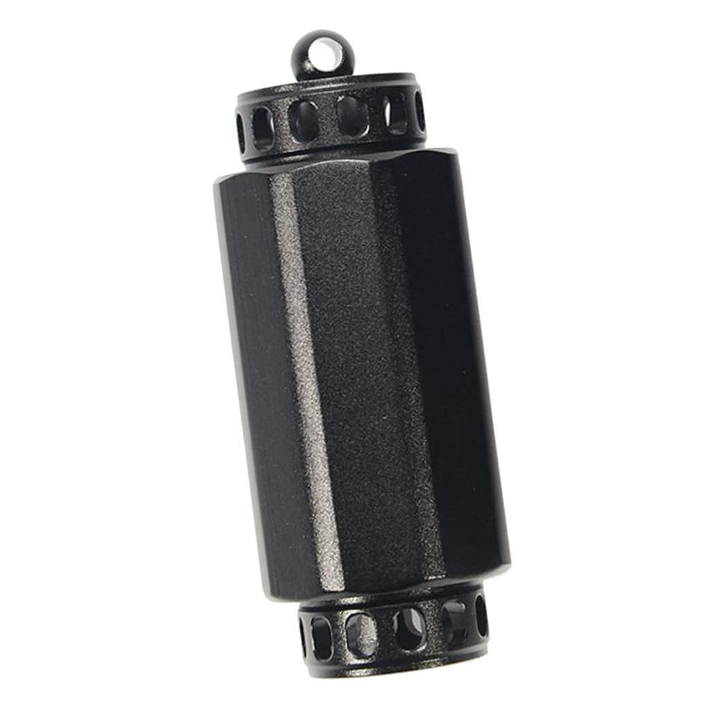 Outdoor Survival Aluminium Cases Waterproof Capsule Sealed Bottle