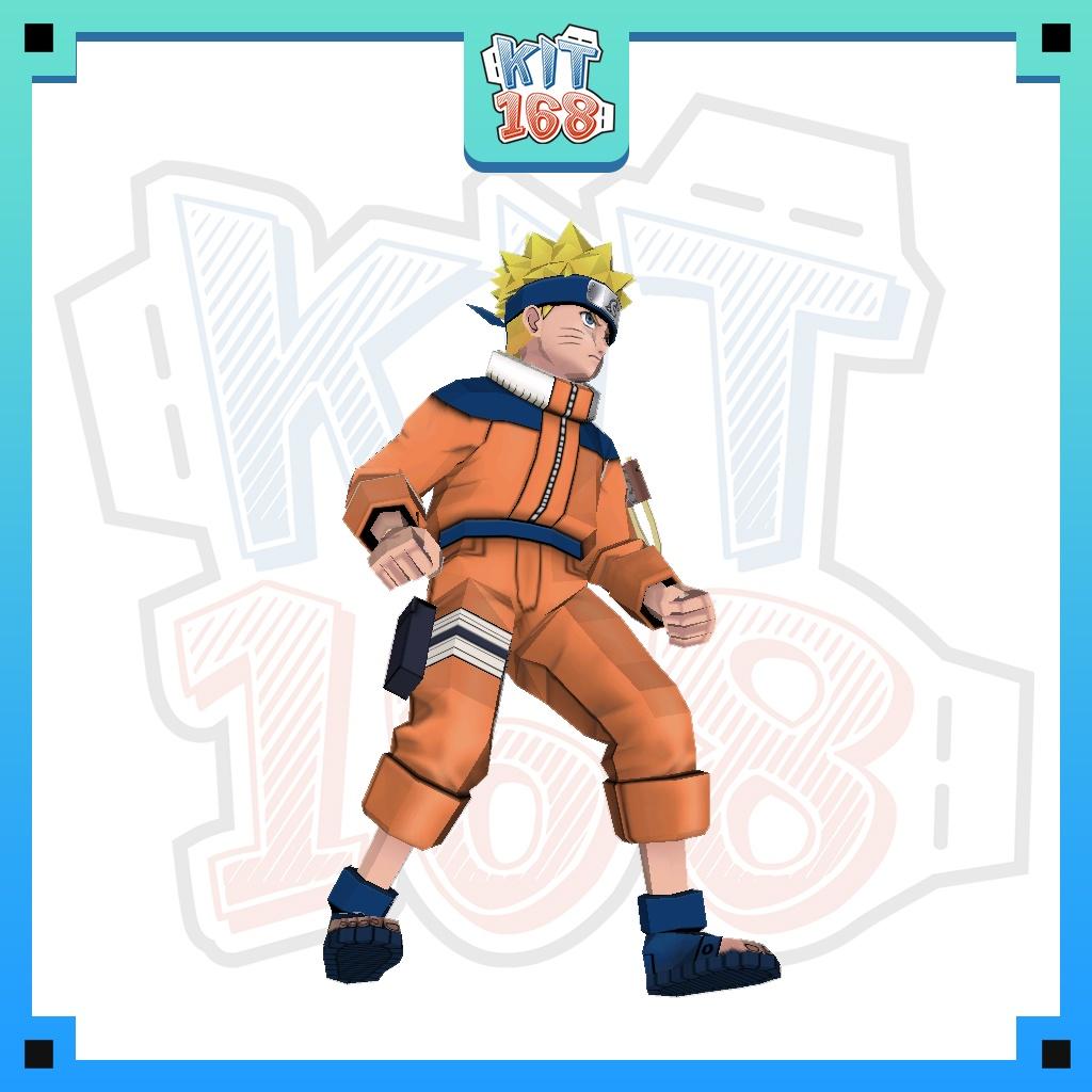 Mô hình giấy Anime Game Uzumaki Naruto ver 2