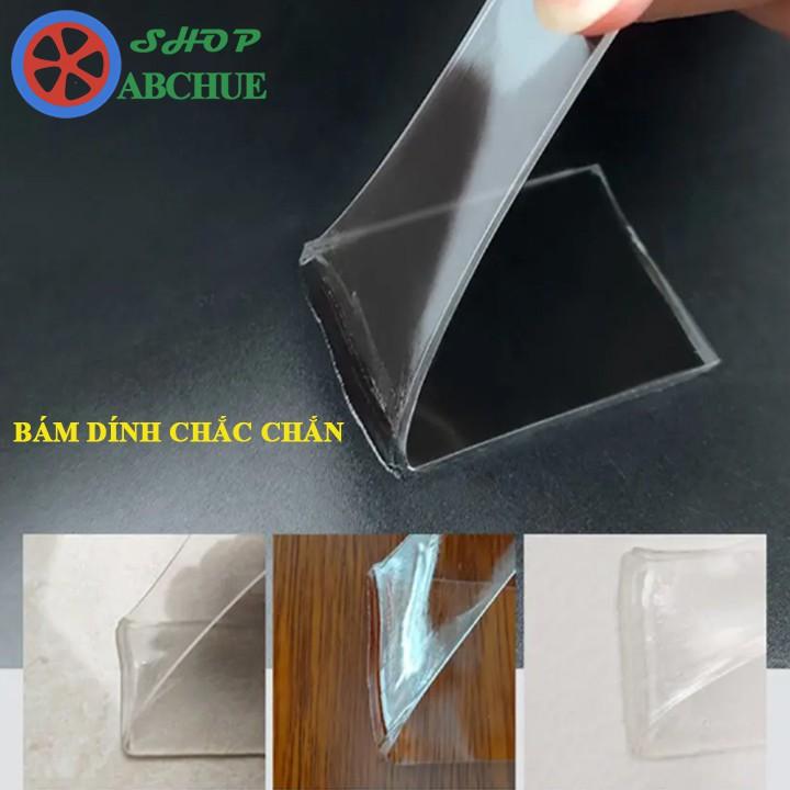 Băng Dính 2 Mặt Đa Năng Trong Suốt Chất Liệu Acrylic Bám Dính Mọi Bề Mặt