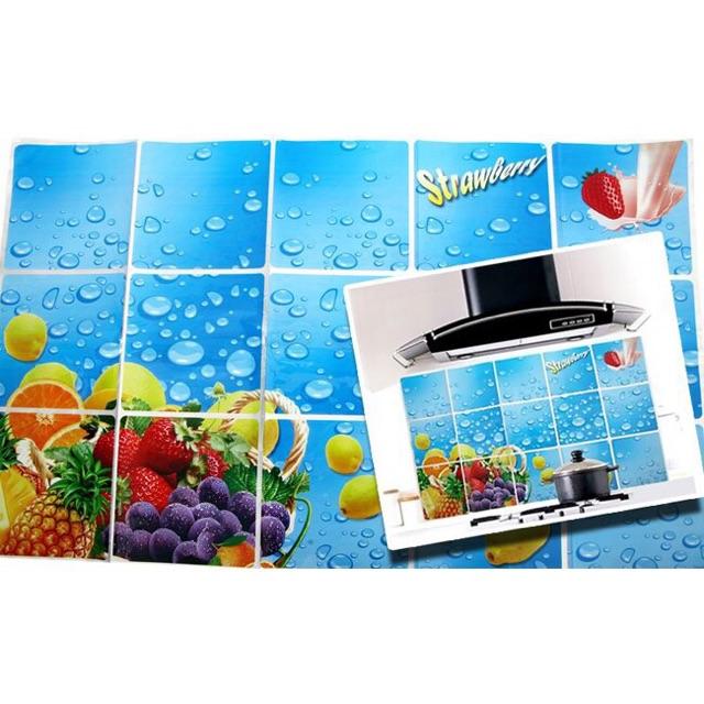Miếng dán bếp/ giấy dán tường chống dầu mỡ