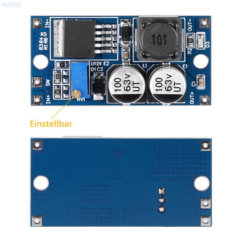 Bộ chuyển đổi VOLL DC-DC LM2596HV 5V-60V xuống 1,25V-26V Mô-đun chuyển đổi nguồn cấp 48V xuống 3V / 5V / 12V