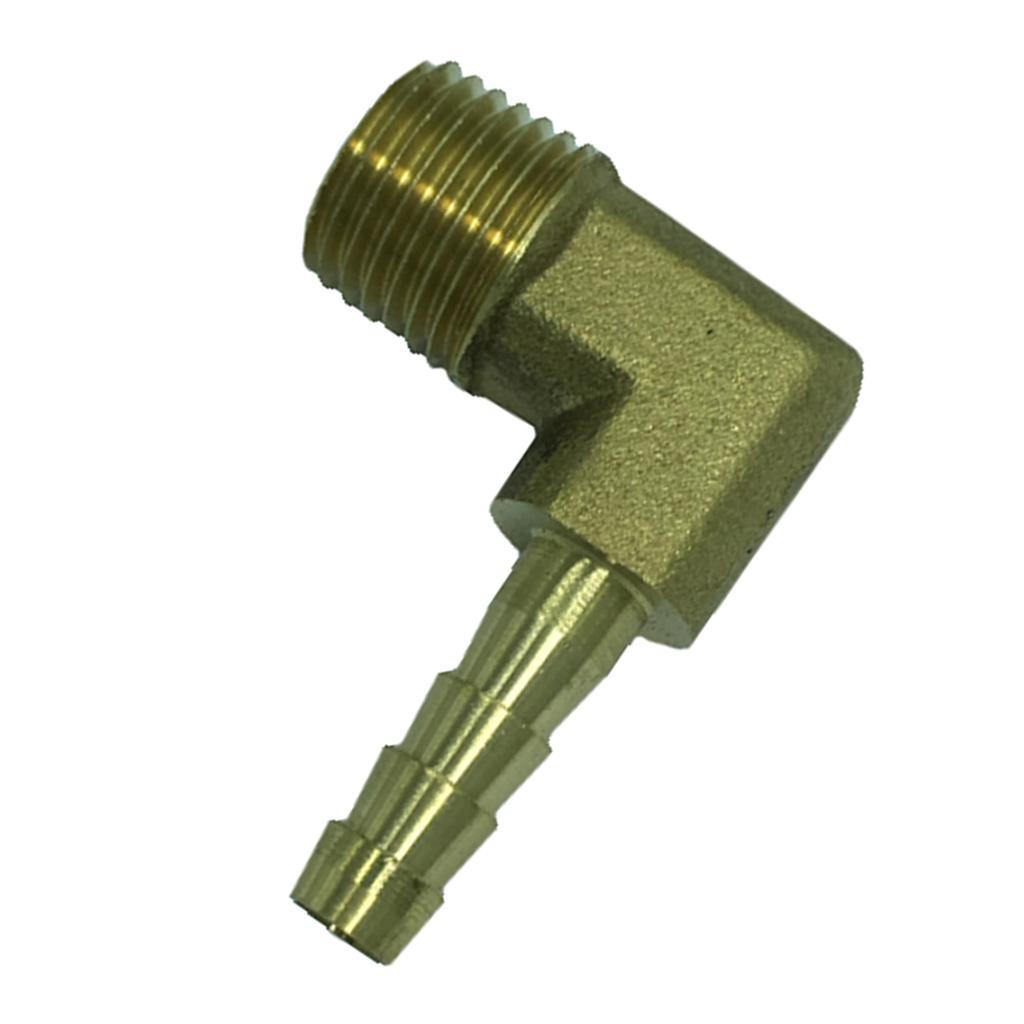 DN8 Brass Elbow Hose Connector Hose Connector, Male Thread