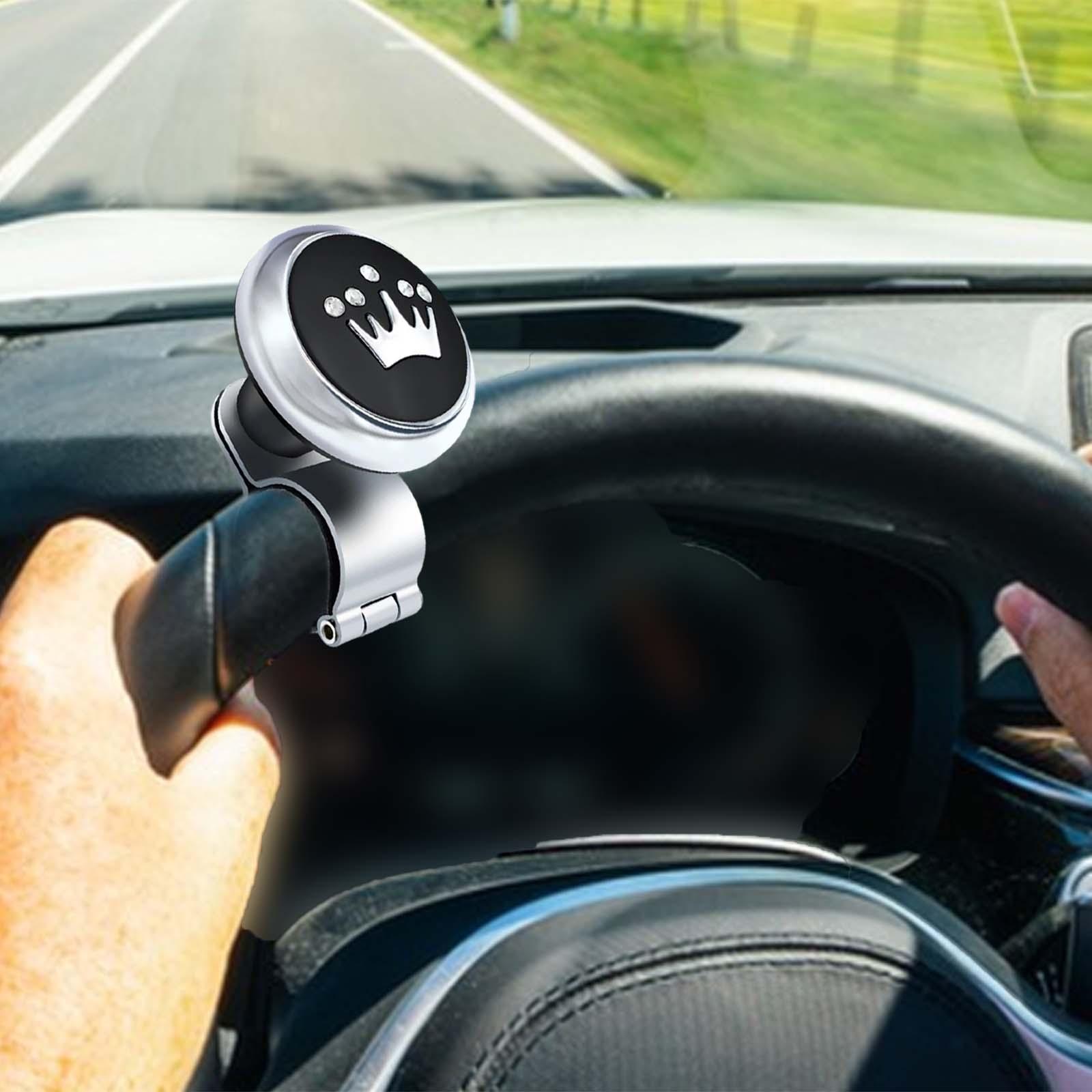 360 Degree Rotating Steering Wheel Knob , Handle  Handle Trucks Labor Saving  Knob Ball Car Flexible Helper