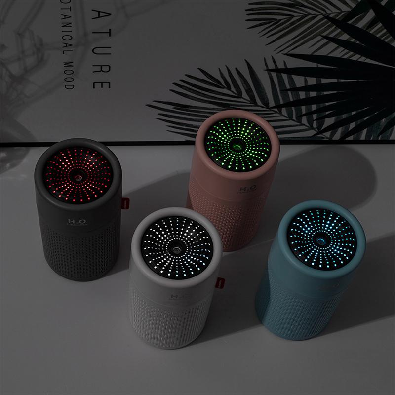 Máy Phun Sương Tạo Độ Ẩm Hộ Gia Đình Phòng Ngủ 750ML Dung Lượng Lớn Không Dây Siêu Âm Thanh USB Sạc Màu Phun Sương Tạo Máy Phun Sương Tạo Độ Ẩm