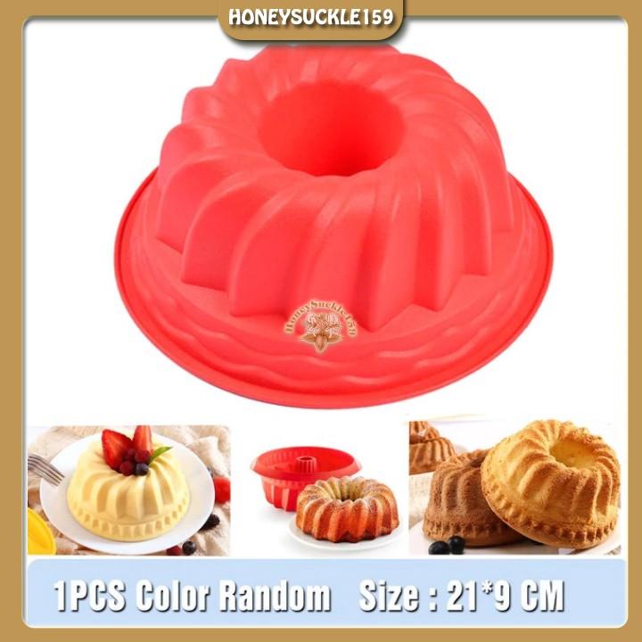 Khuôn Silicon Chiffon Nướng làm Bánh/Làm Thạch/Làm Pudding 23cm