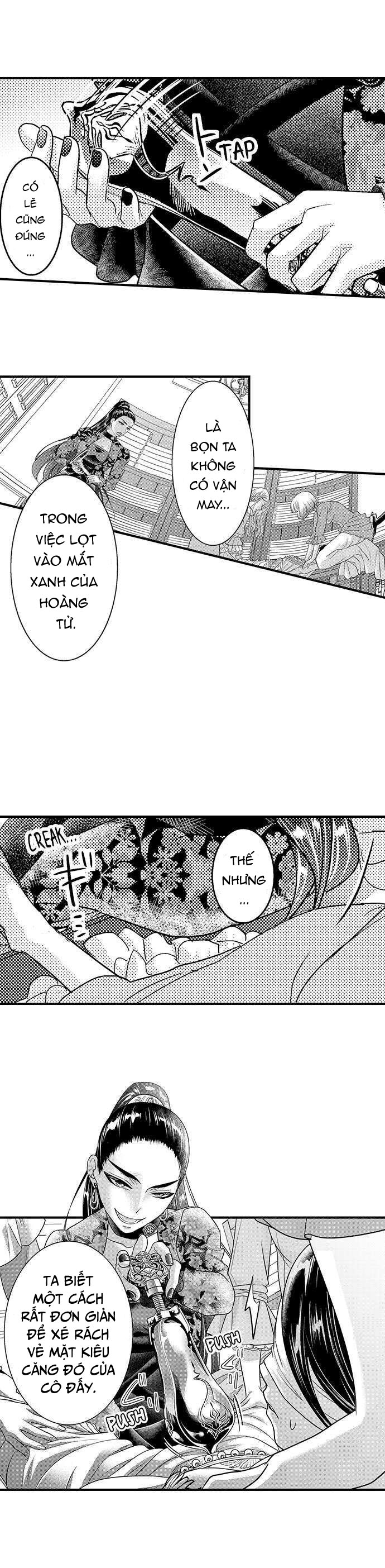 chuyển sinh vào thế giới khác ~ nếu muốn trở thành nữ hoàng hãy tìm cách để được hoàng đế sủng ái vào ban đêm chapter 34.2 1