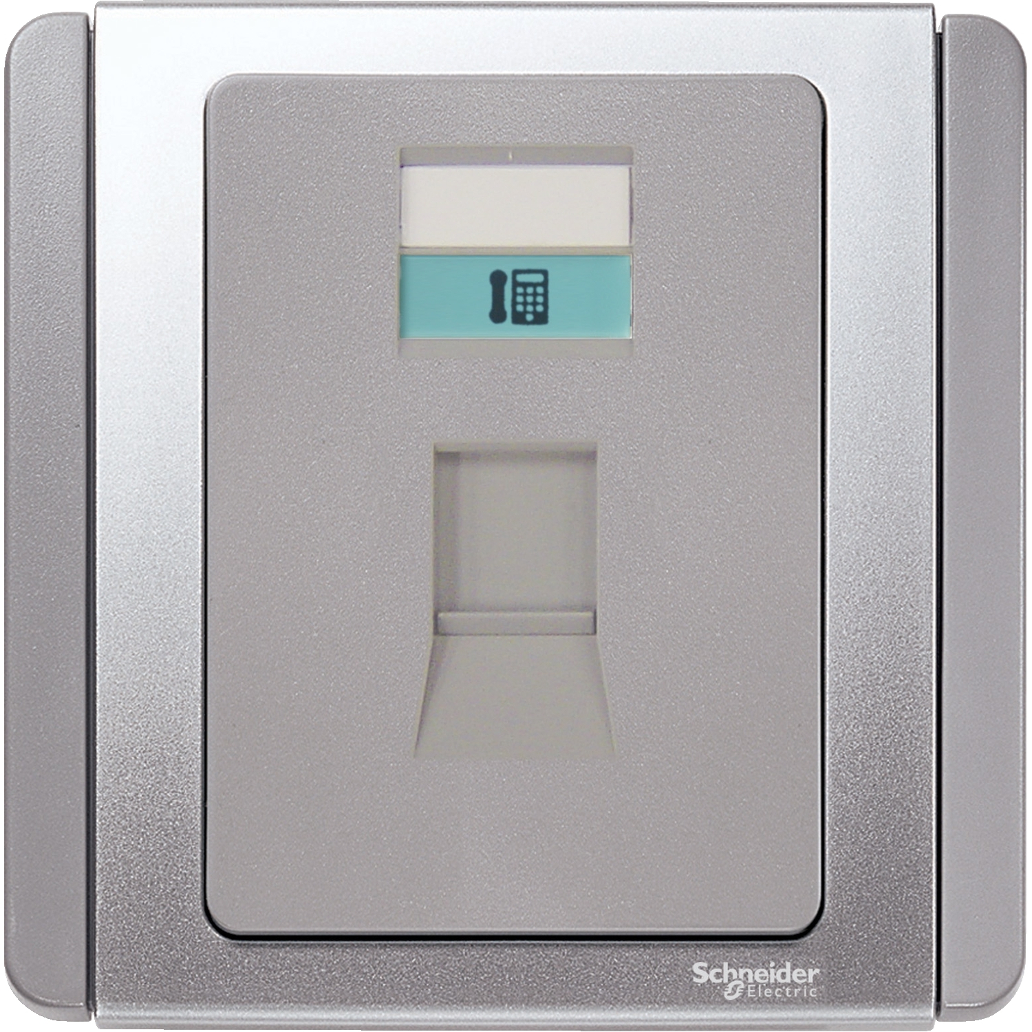 Ổ điện thoại/internet E3031RJK GS  Bạc Schneider | Chính hãng |
