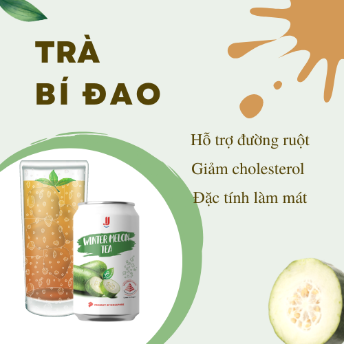 Lốc 6 Lon Bí Đao JJ - Thương hiệu Singapore
