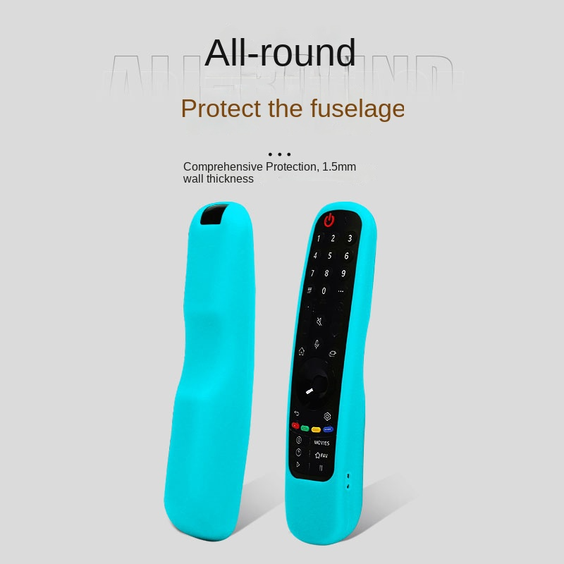 Vỏ silicone cho LG TV Magic Magic AN-MR19BA/MR18BA Bảo vệ điều khiển từ xa cho AN-MR600/MR650A/MR20GA AKB75855501