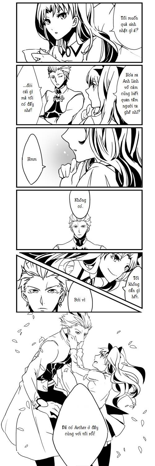 chén thánh: đêm định mệnh - doujinshi archer x rin chapter 5 6