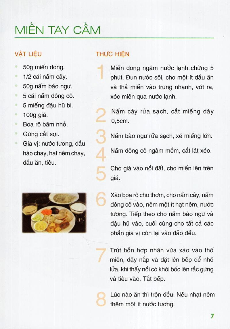 Sách 500 Món Chay Thanh Tịnh - Tập 4