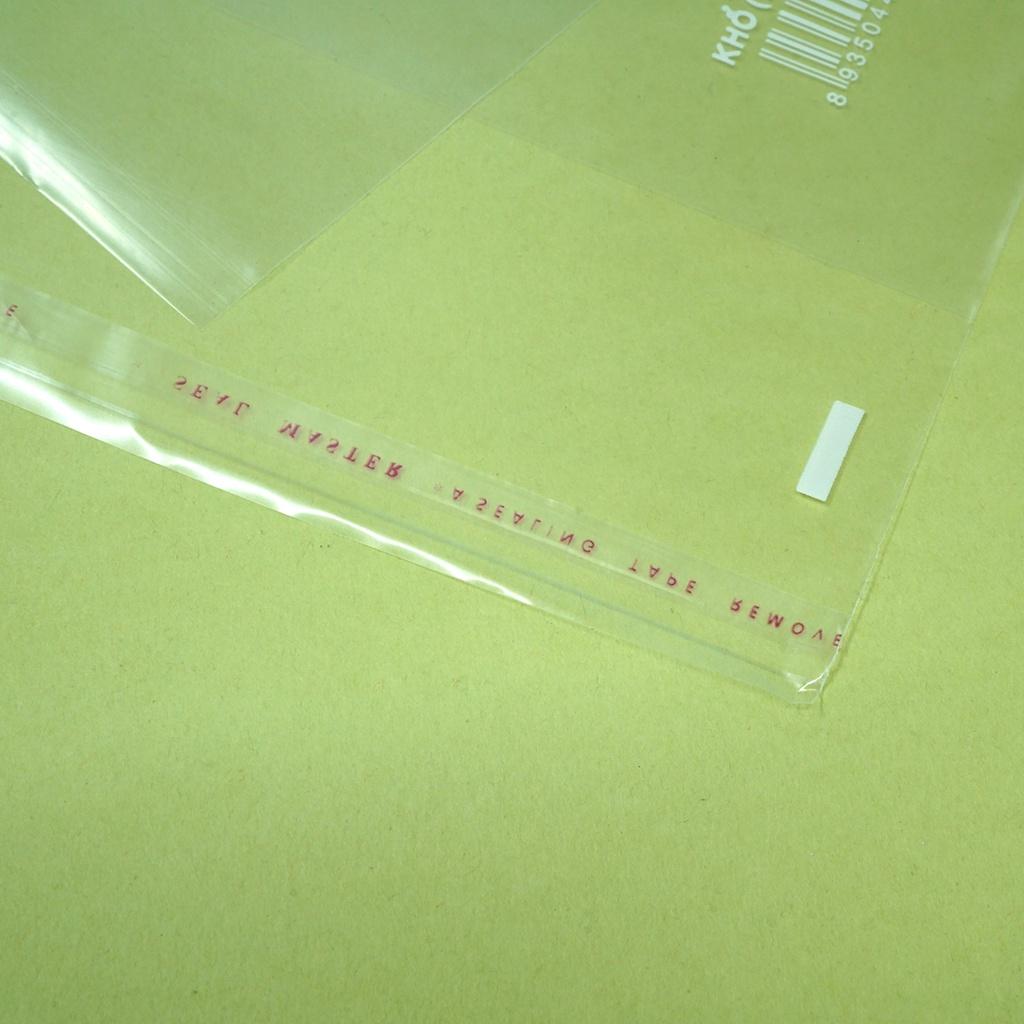 Bọc sách nylon Hồng Hà 3269 tập 10 chiếc