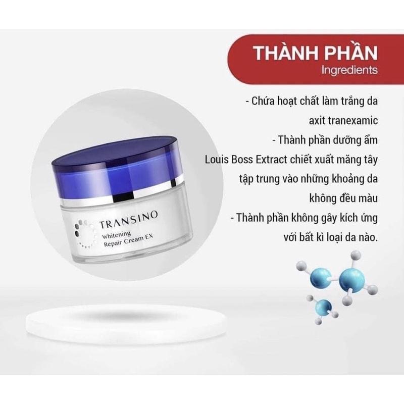 Kem Dưỡng, Mờ Thâm Nám Ban Đêm Transino Whitening Repair Cream 35g Nhật Bản