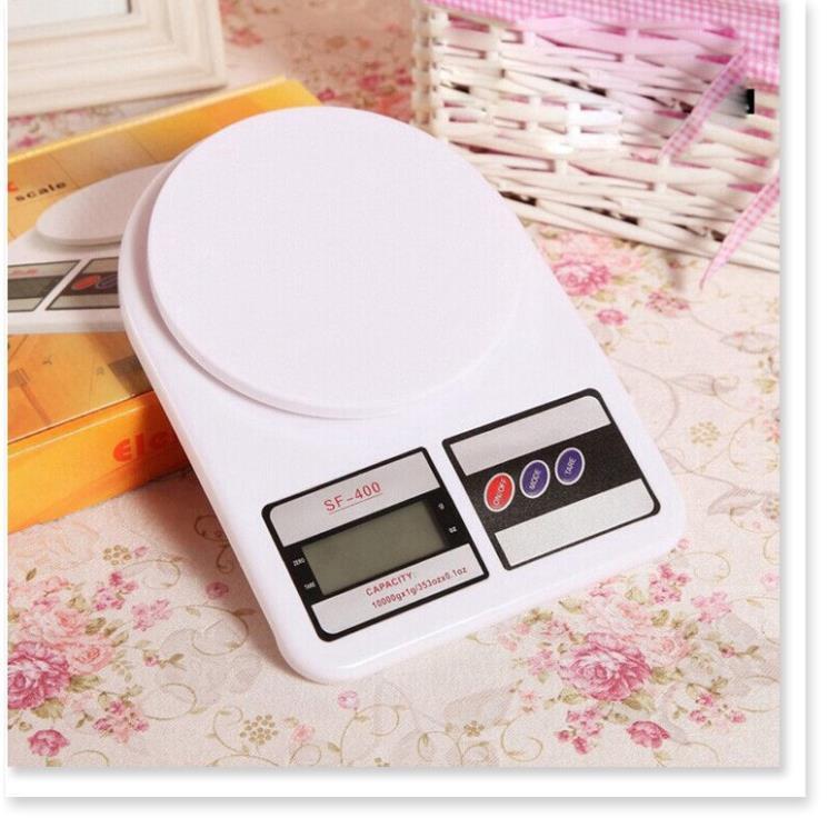 Cân điện tử cân nhà bếp cân tiểu ly Electronic Kitchen Scale 10kg SF 400