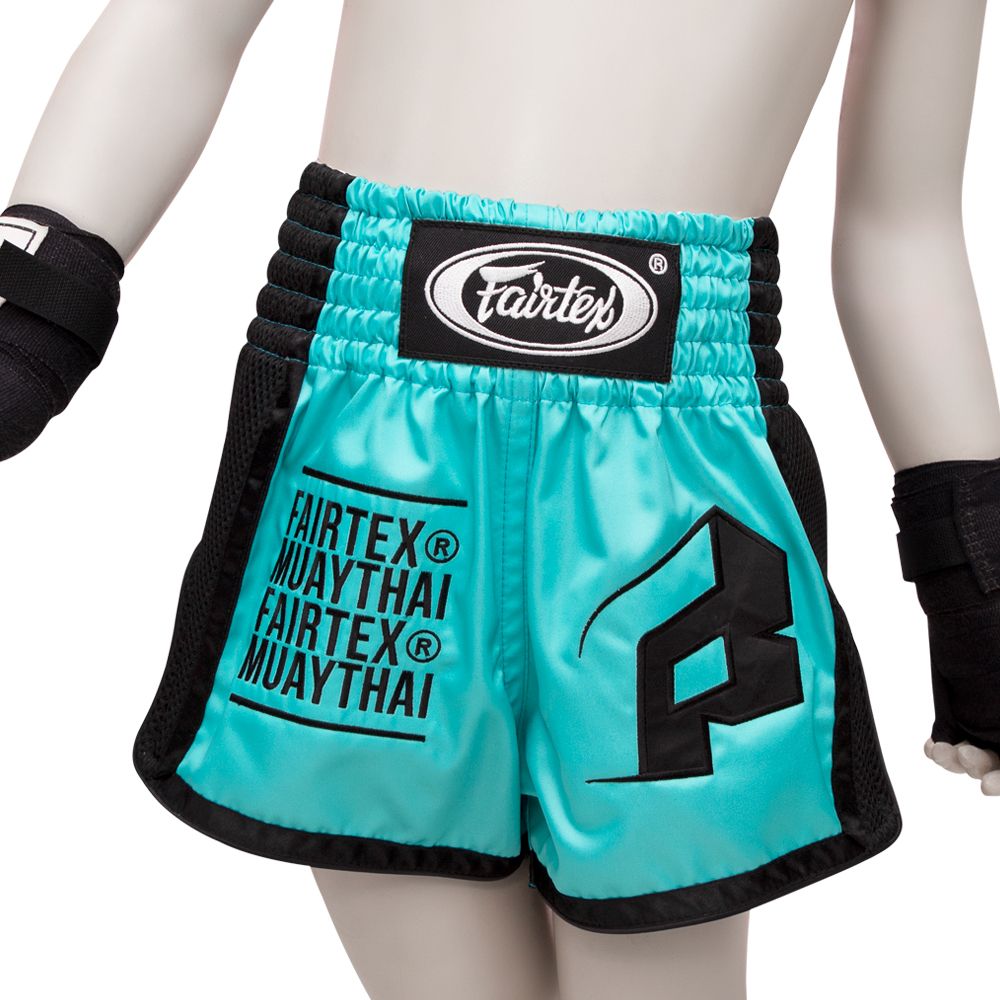 Quần short trẻ em Fairtex Muaythai/Kickboxing - BSK2107 - Hàng chính hãng,cho trẻ từ 8-10 tuổi