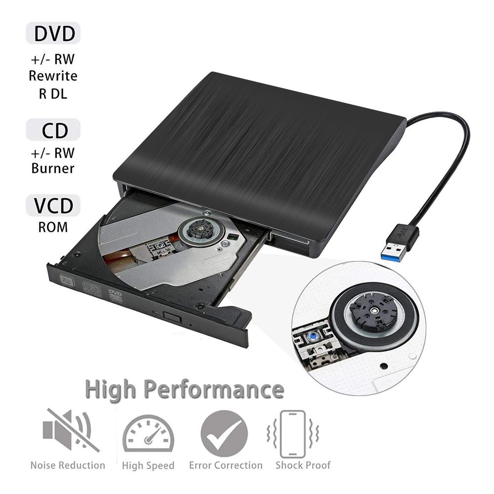 Ổ đĩa di động bên ngoài DVD-RW ODD Trình ghi ROM  3.0 Pop-up