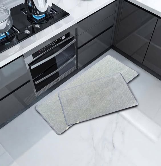 SET THẢM ĐÔI SILVER (1 THẢM NHỎ VÀ 1 THẢM DÀI) Hàng chính hãng