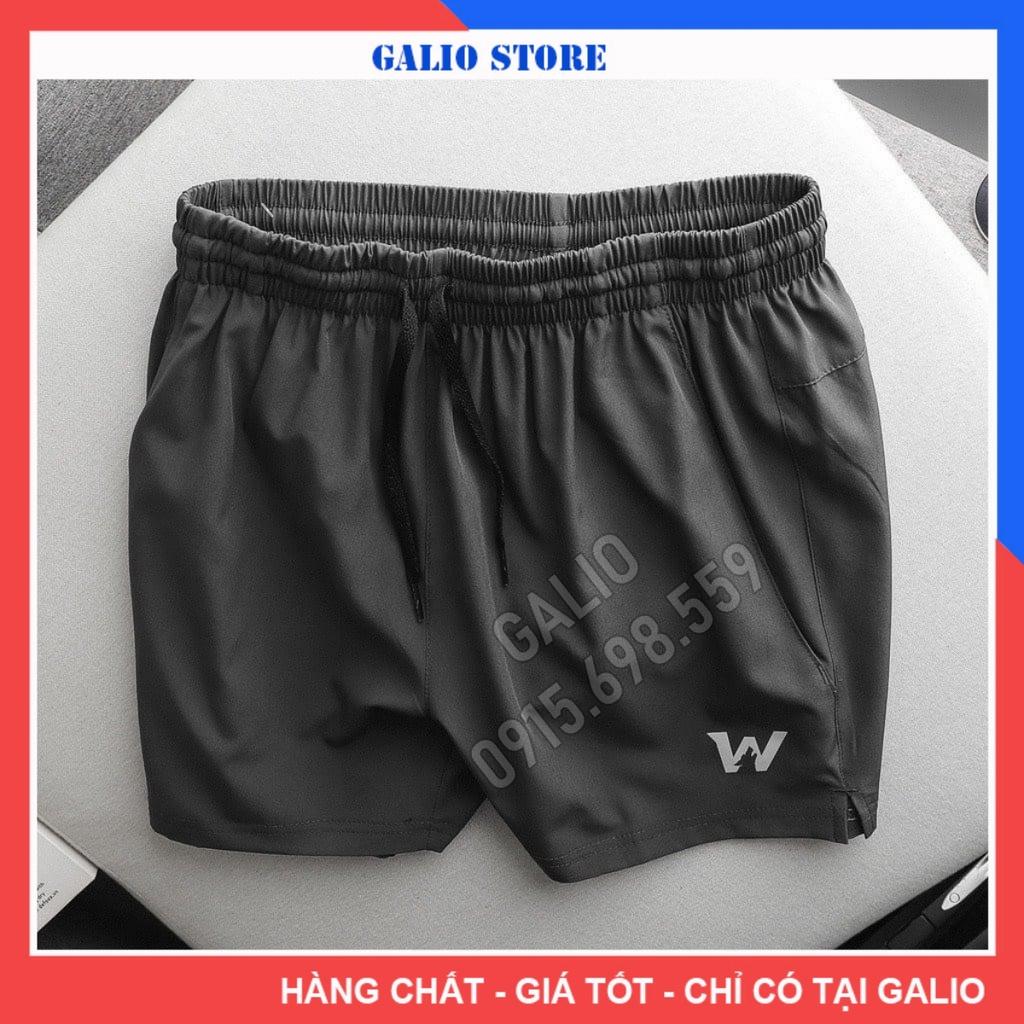 Quần Đùi Nam Thể Thao mặc nhà quần short thể thao nam vải gió mềm mịn thoải mái - GALIO