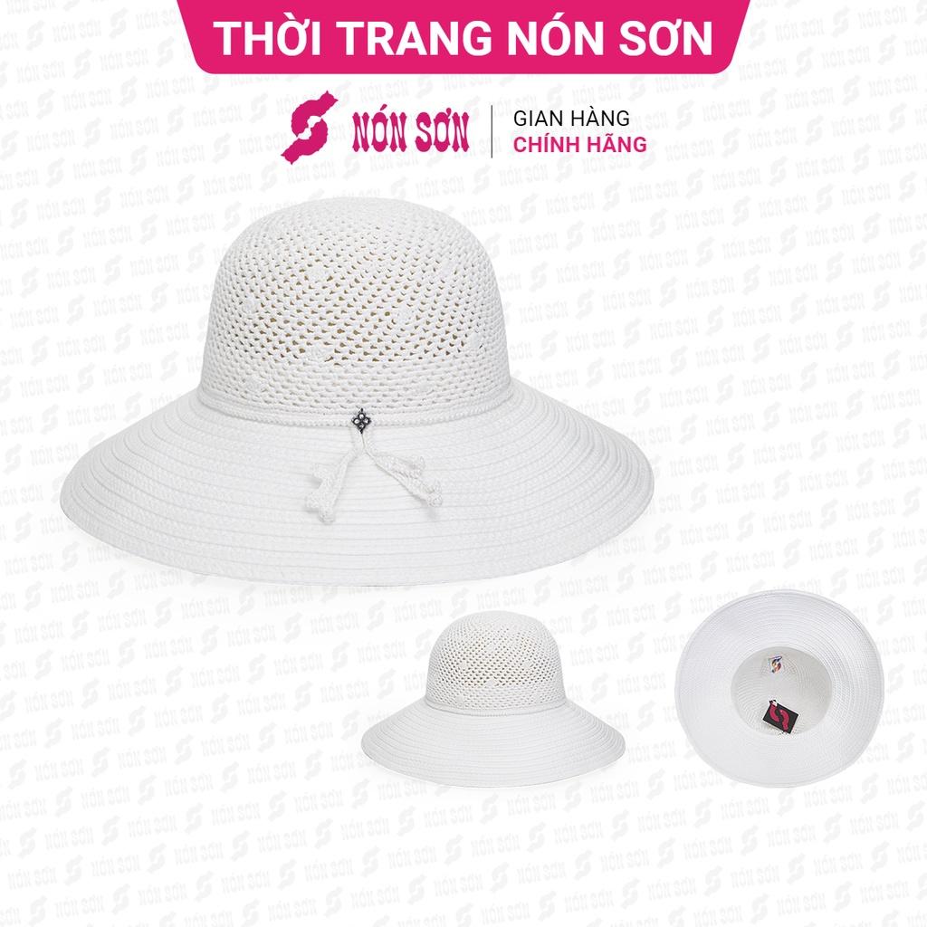 Mũ vành đan tay cao cấp NÓN SƠN chính hãng ĐXH021-TR1