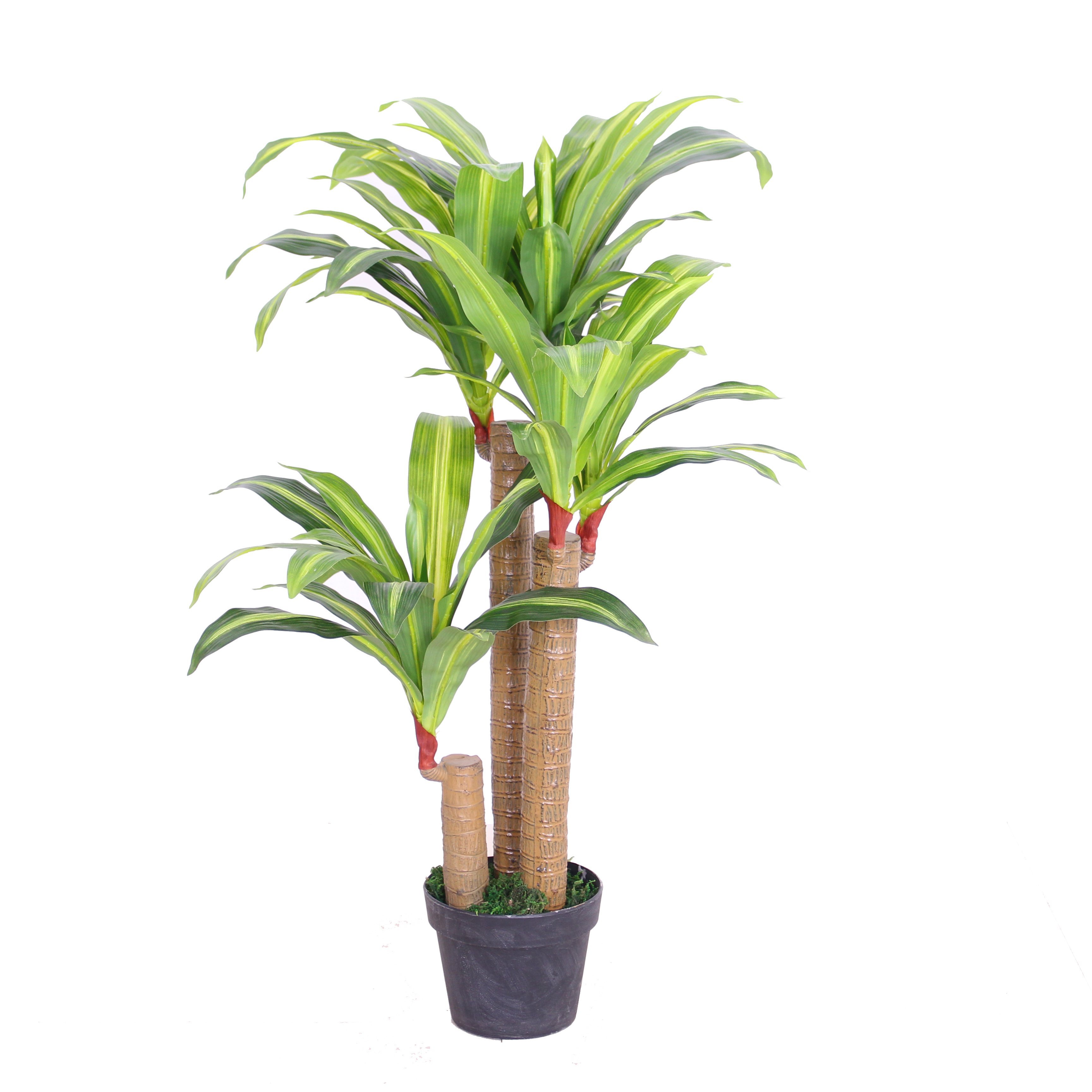 Cây thiên mộc lan giả - Cây giả decor trang trí hàng cao cấp, cao 100cm (không bao gồm chậu)