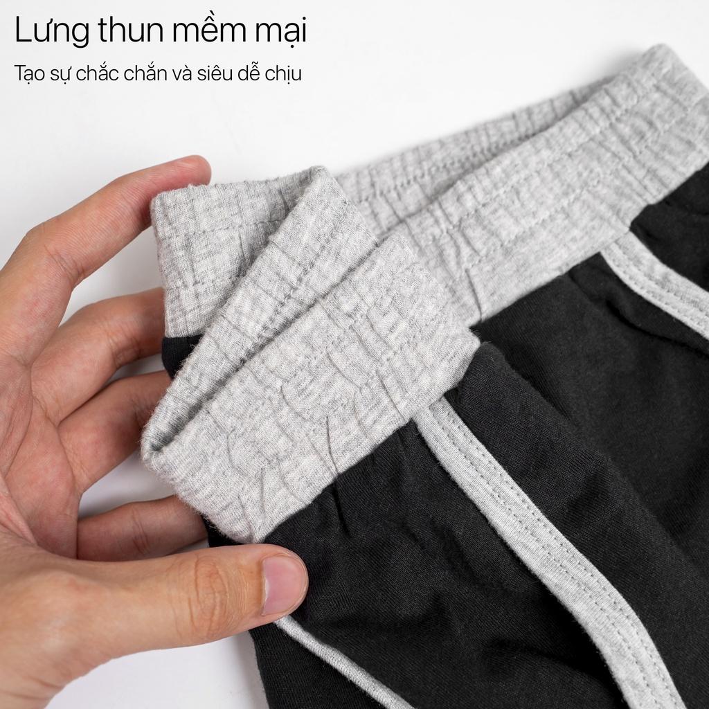 Quần đùi nam BAMIHOME chất liệu thun cotton cao cấp mặc nhà, mặc ngủ thoải mái TV-01