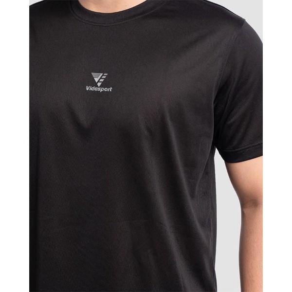 Vida Sport Việt Nam T-shirt Basic Poly Zacka Interlock Thoáng mát, năng động