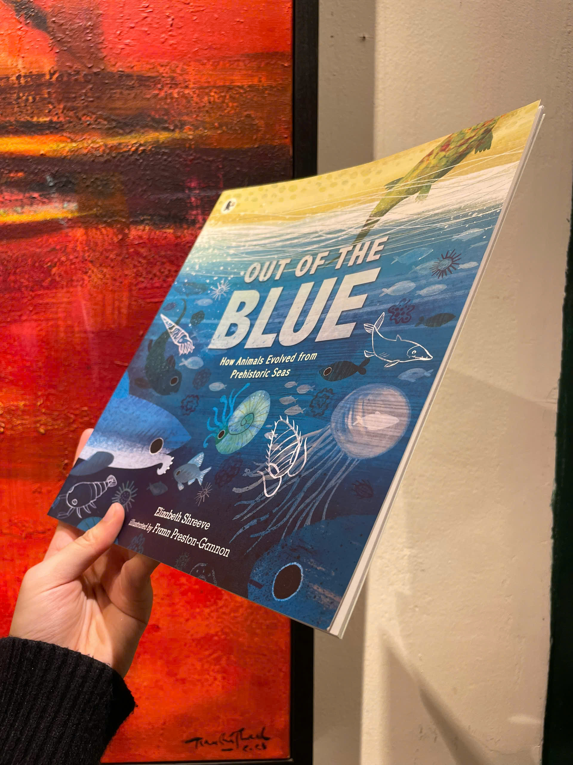 Sách - Out of the Blue: How Animals Evolved from Prehistoric Seas by Elizabeth Shreeve