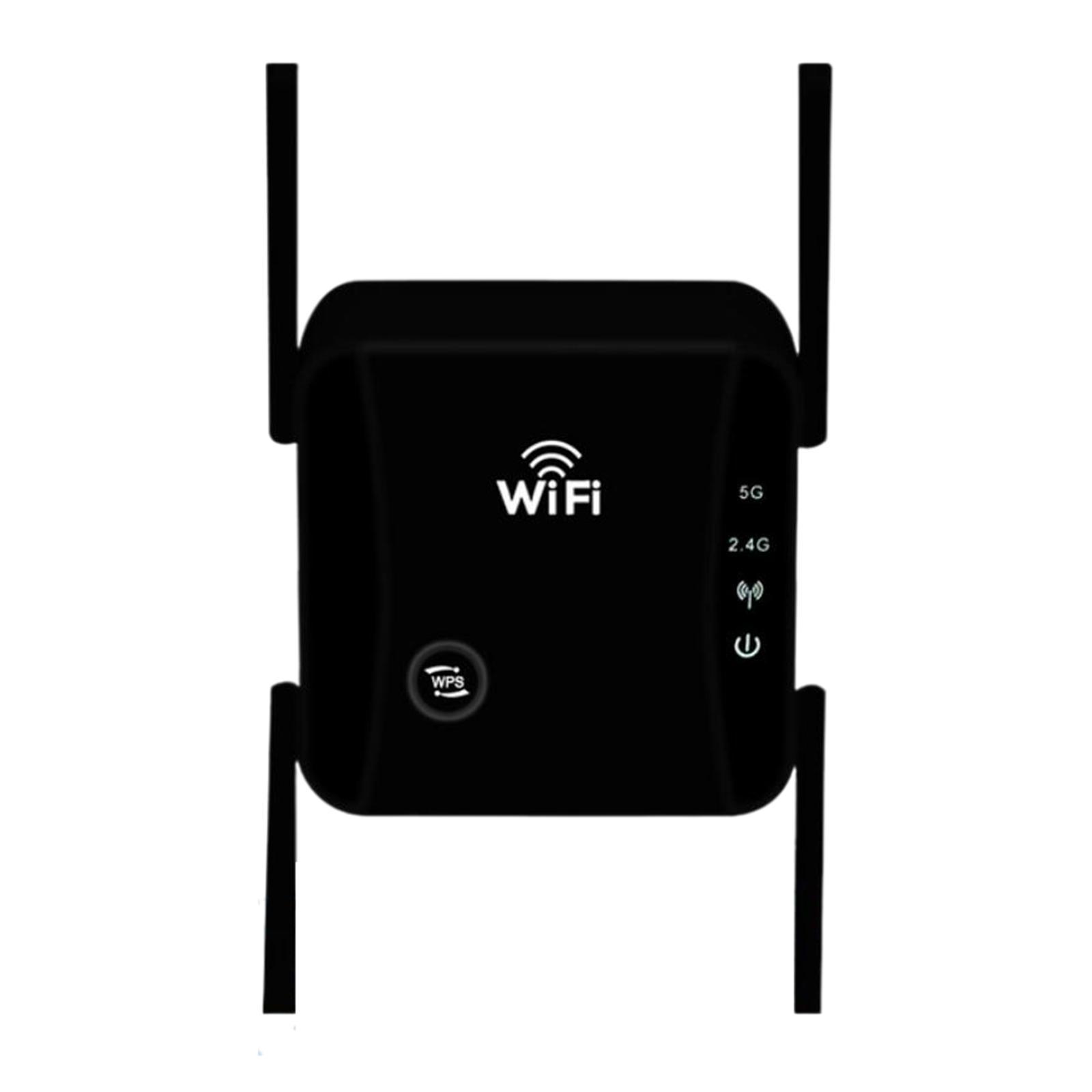 WiFi Router Amplifiers Plug and Play 1200Mbps Dual Band for Home
