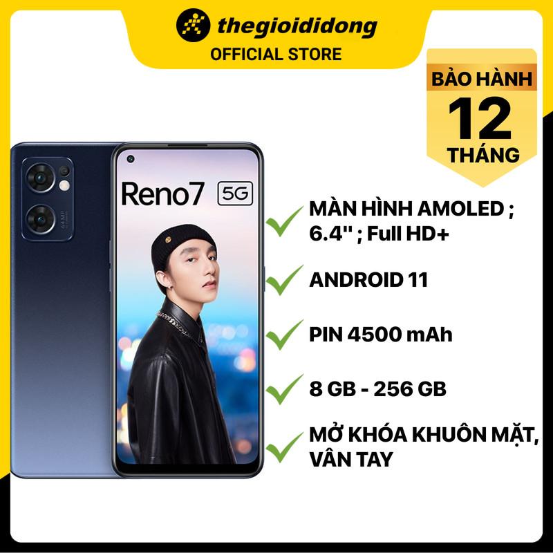 Điện thoại OPPO Reno7 5G (8 GB/256 GB) - Hàng chính hãng