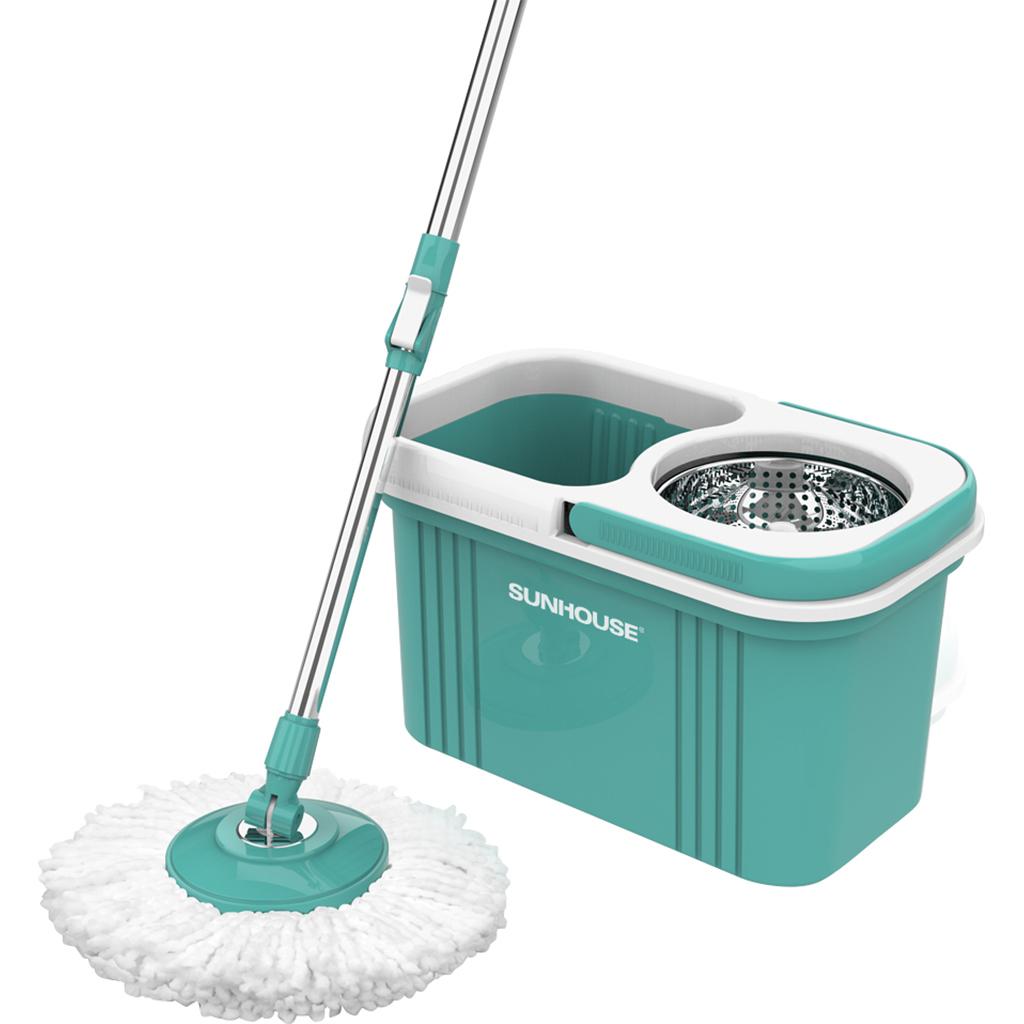 Bộ lau nhà xoay 360 độ Sunhouse KS-CL330S - Hàng chính hãng