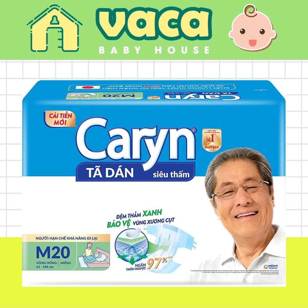 (CÓ HÀNG TẶNG) TÃ DÁN CARYN SIZE M20 MIẾNG