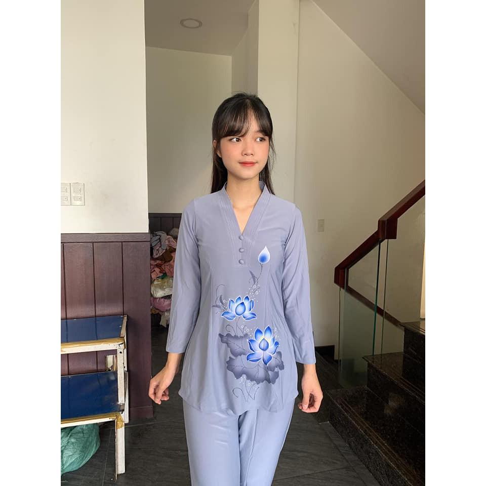 ĐỒ LAM ĐI CHÙA PHÁP PHỤC PHẬT GIÁO