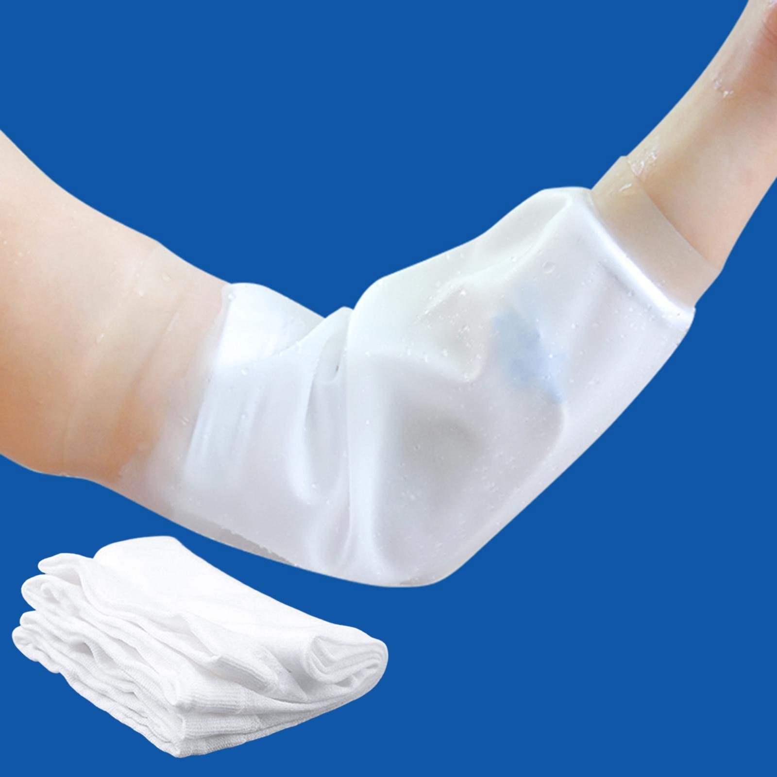 Waterproof Line Shower Cover Reusable Nursing for Adult Elbow Surgery