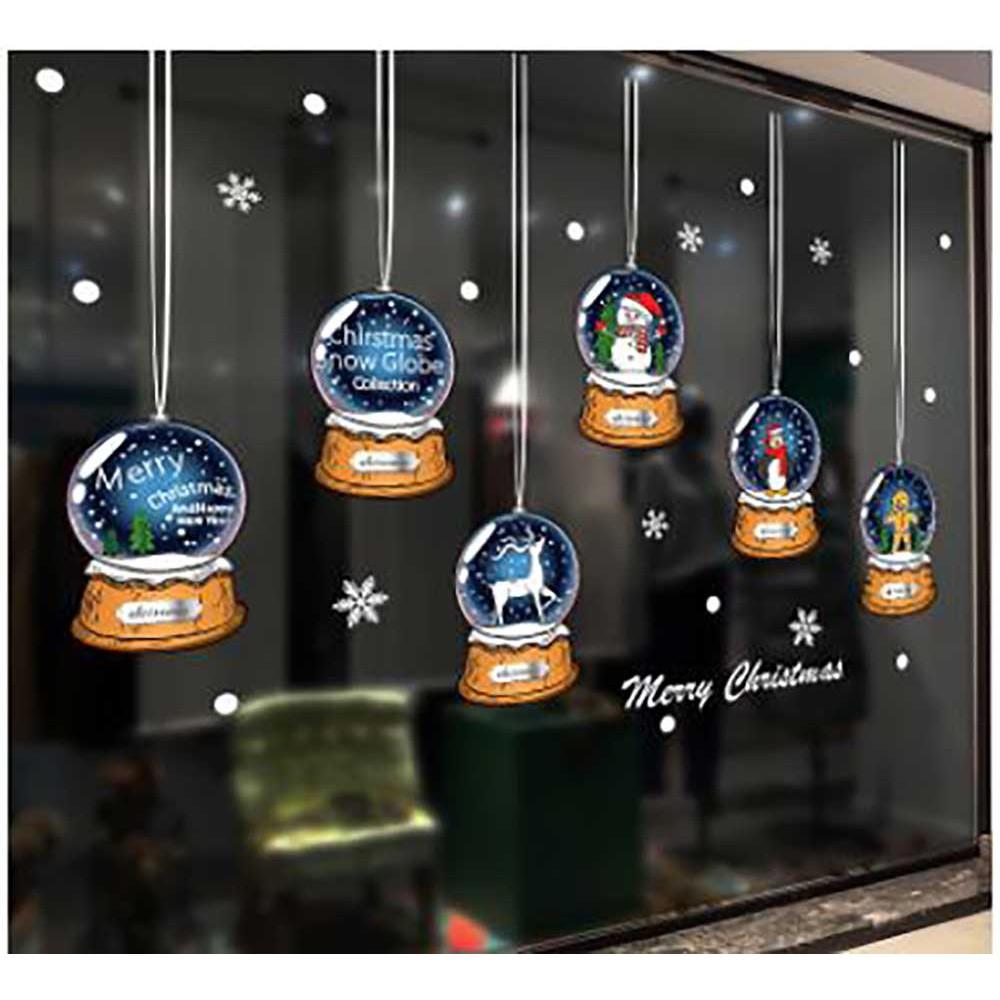 DECAL TRANG TRÍ NOEL 2 MẶT 2021 SỐ 14