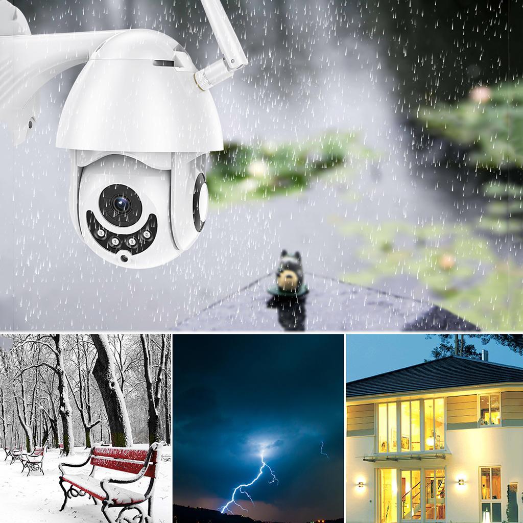 1080P WIFI PTZ  Speed Dome Camera Waterproof IR Home Security