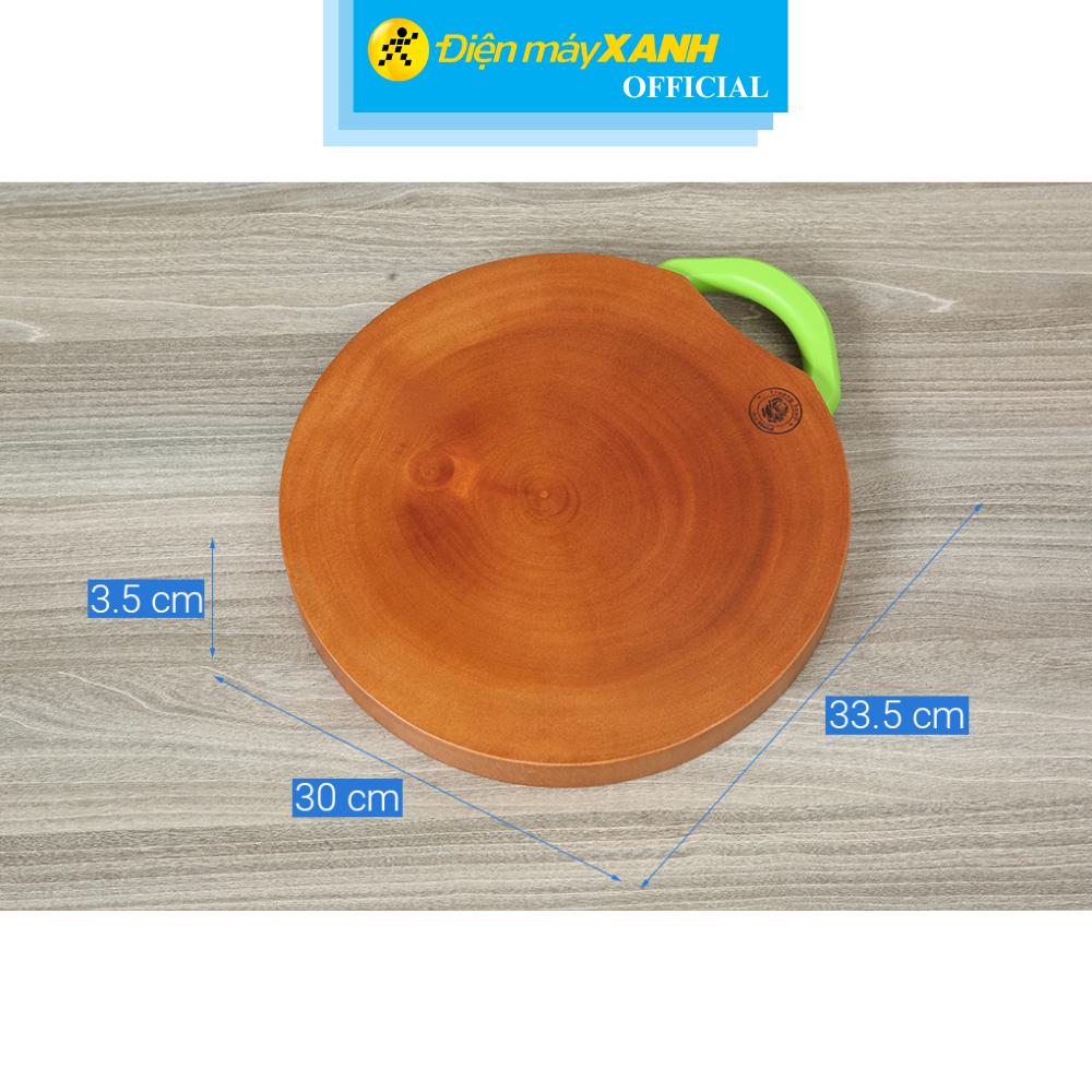 Thớt chặt gỗ tròn 30 cm Trường Sơn 300 - Hàng Chính Hãng