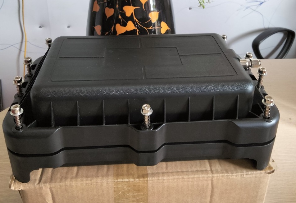 Măng xông quang GJS09-JTK12- 96A-nhựa ABS 3 in 3 out. Hàng chính hãng