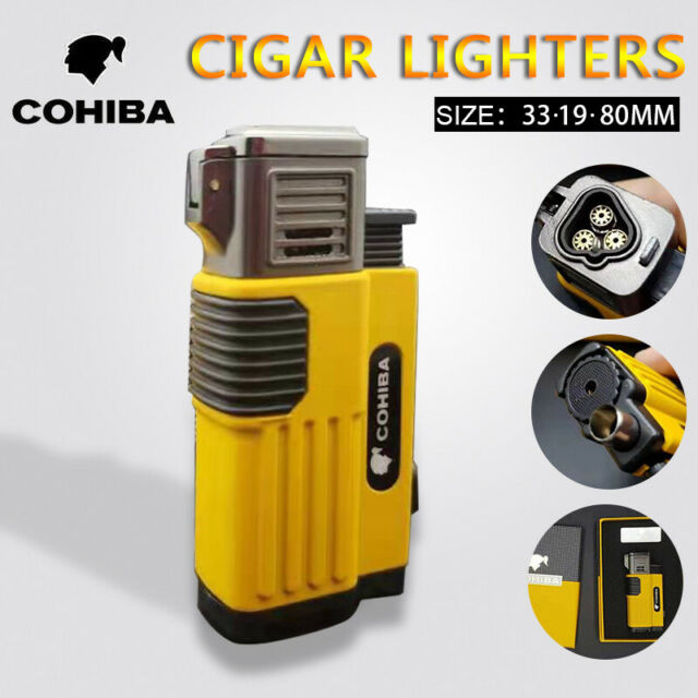 Vỏ Hột Quẹt Bật Lửa Khò 3 Tia  COB 115 Thiết Kế Đẹp Độc Lạ Lửa Khò Mạnh Mẽ - Dùng Gas Cao Cấp