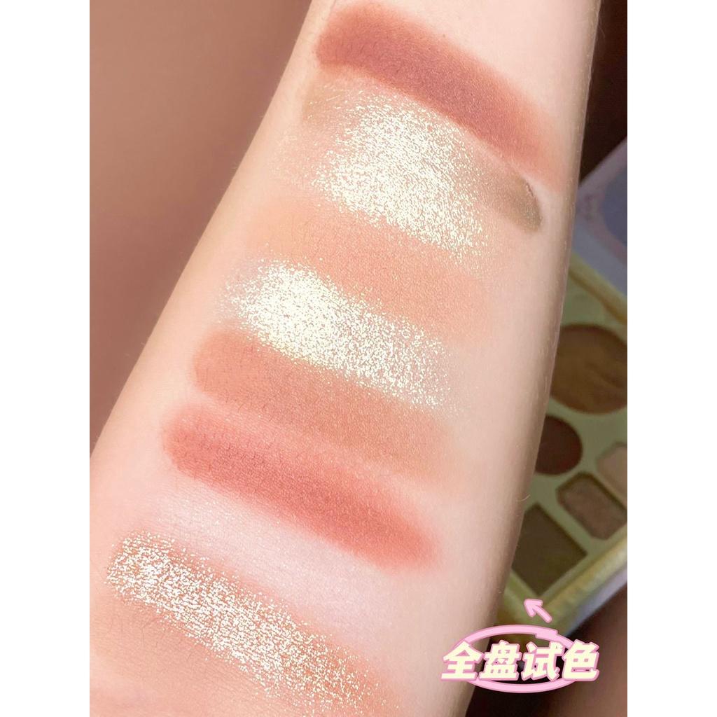 Bảng Phấn Mắt 23 Ô Ershiqi Tặng Kèm Cọ Tán, Bảng Phấn Mắt